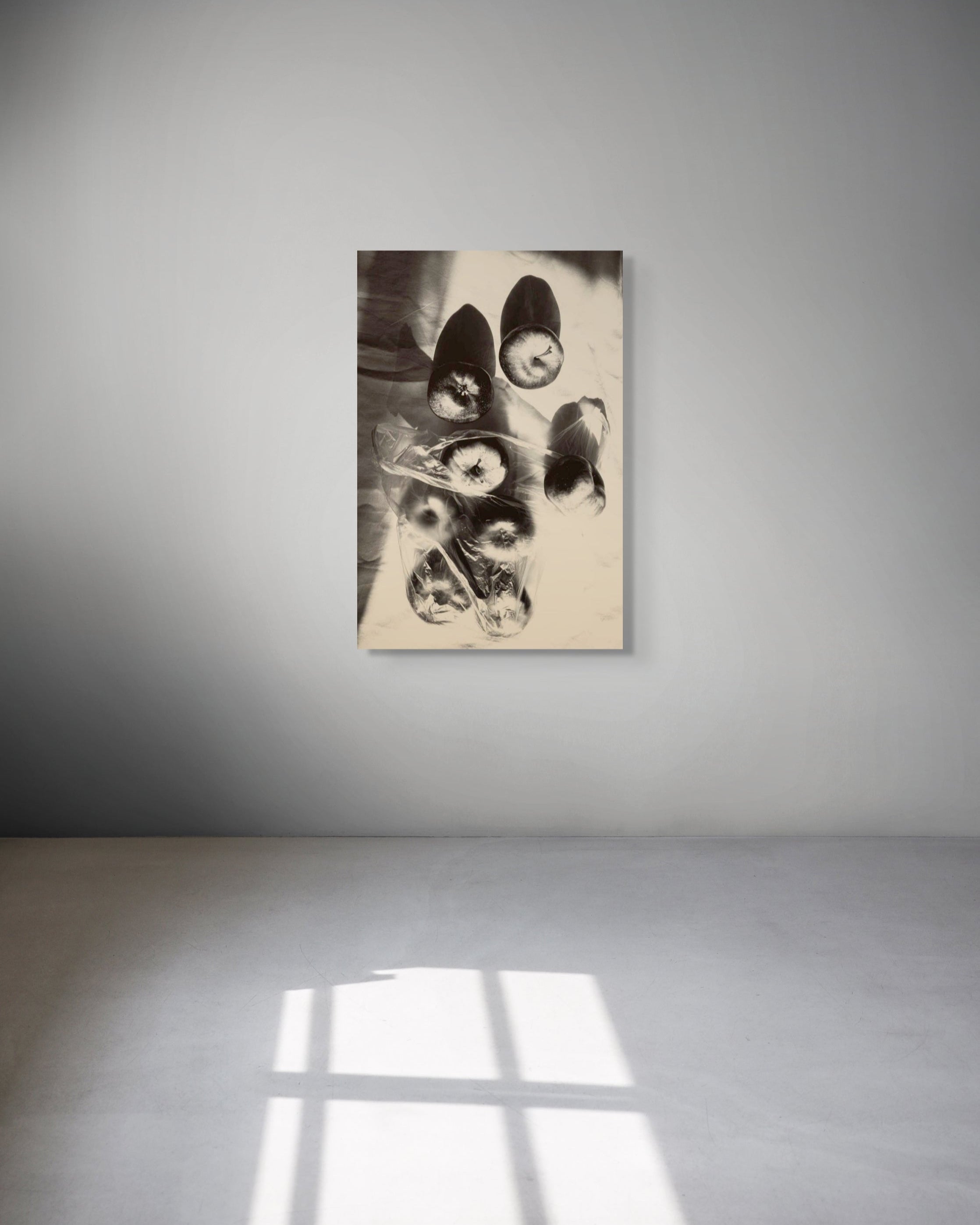 Limited edition fine art photograph Apples by Jonė Reed, displayed in minimalist interior.