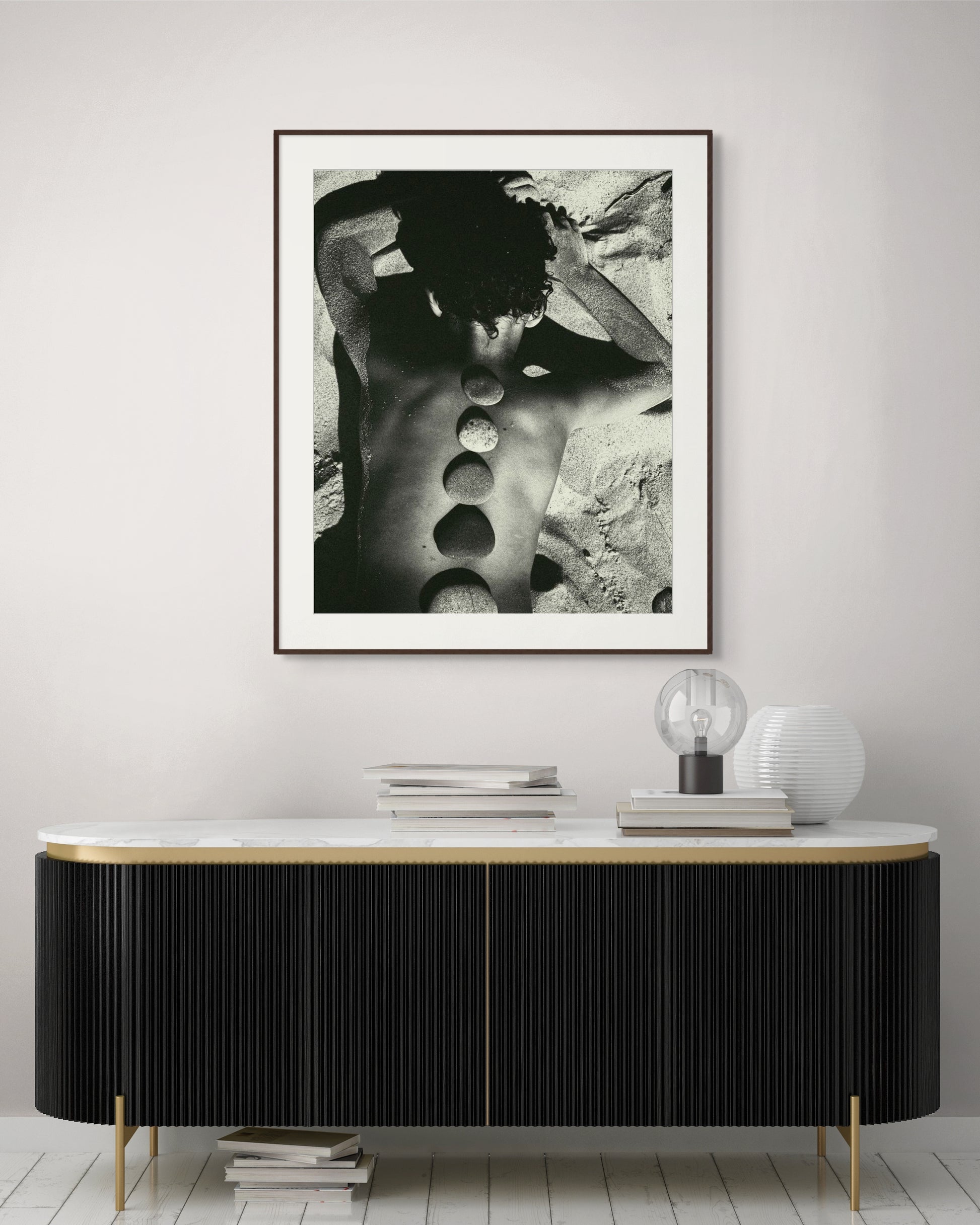 Baltic Stones – Contemporary wood framed photography by Jonė Reed, signed edition