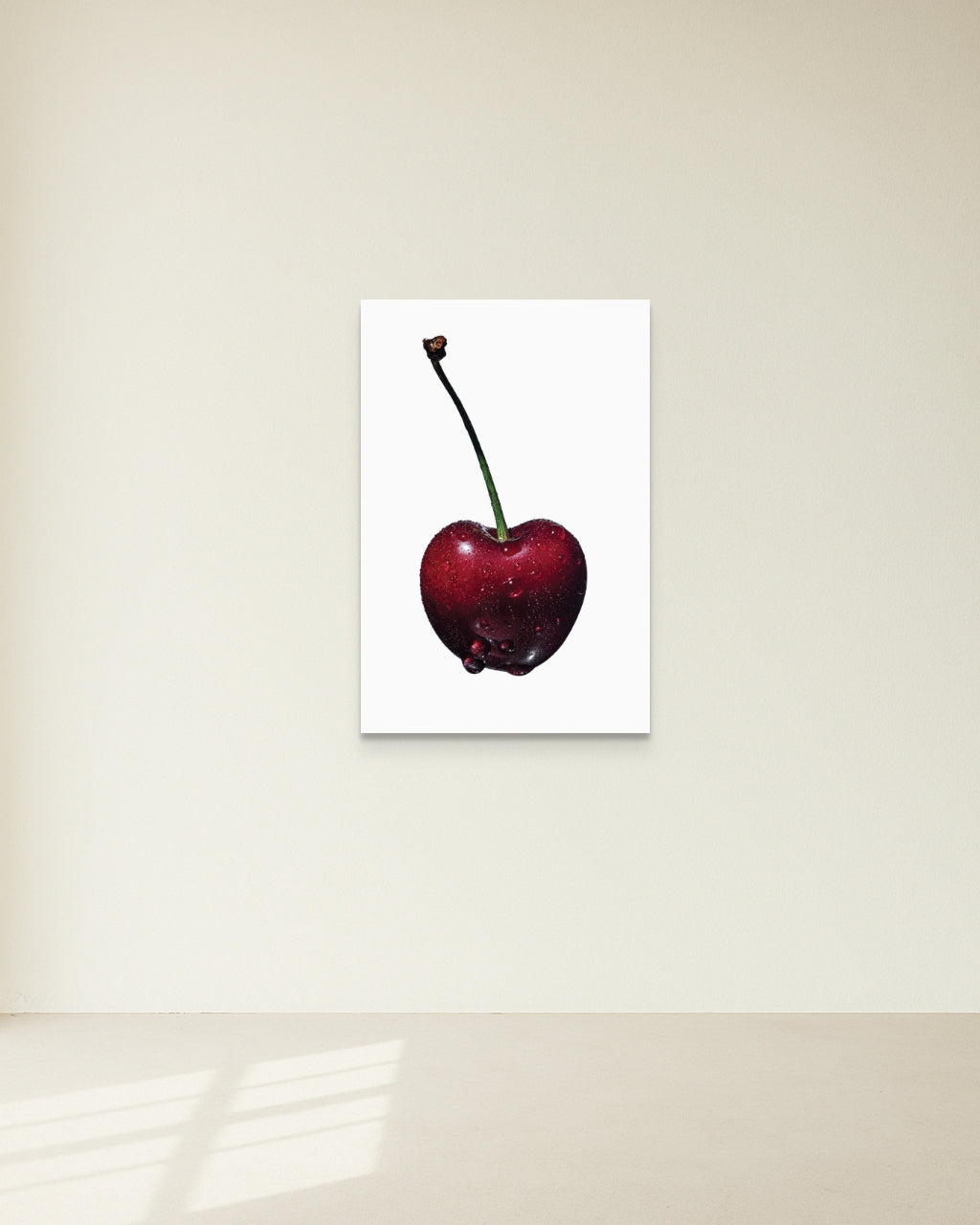 Black Cherry by Sivan Roshianu, a framed and ready to hang fine art metal print, limited edition.